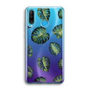 Tropische bladeren: Huawei P30 Lite Transparant Hoesje