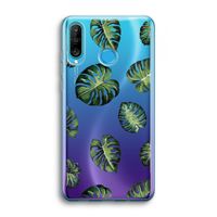 Tropische bladeren: Huawei P30 Lite Transparant Hoesje