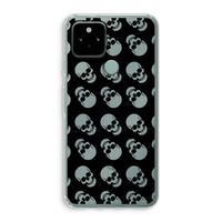 Musketon Skulls: Google Pixel 5 Transparant Hoesje
