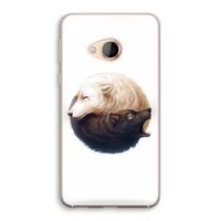 Yin Yang Wolves: HTC U Play Transparant Hoesje