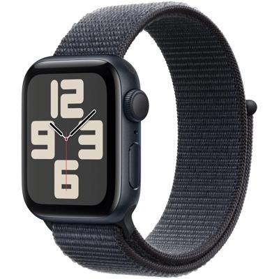 AppleWatch SE GPS 44mm Aluminium Case met Ink Sport Loop Smartwatch