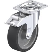 Blickle LI-POSI 125G-FI Zwenkwiel met rem Wieldiameter: 125 mm Draagvermogen (max.): 120 kg 1 stuk(s)