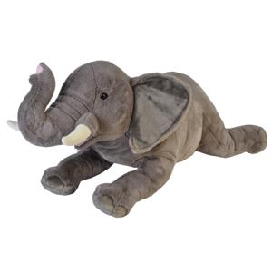 Wild Republic Pluche olifant - olifanten knuffel - 76 cm - wilde dieren knuffel