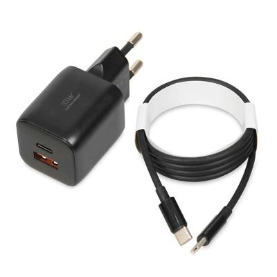 iBOX C-42 GaN PD33W netlader, zwart