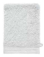 The One Towelling TH1340 Organic Washcloth - Silver Grey - 16 x 21 cm