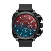 Horlogeband Diesel DZ7448 Leder Zwart 26mm - thumbnail
