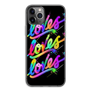 Loves: iPhone 11 Pro Transparant Hoesje