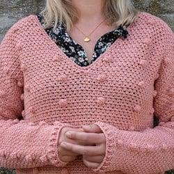 Yarn and Colors Junction Sweater Haakpakket 101 Rosé XXL