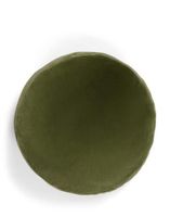 Essenza Essenza Mads Furry cushion Moss 45 cm round