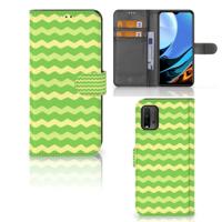 Xiaomi Redmi 9T | Poco M3 | Telefoon Hoesje | Waves Green