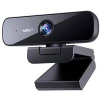 Aukey PC-LM1H Full HD-webcam Klemhouder, Microfoon