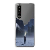 Wanderlust: Sony Xperia 1 III Transparant Hoesje