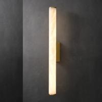 Auralis Lux - Minimalistische Wandlamp van Koper & Marmer