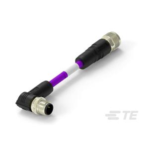 TE Connectivity TAB62A46501-001 Sensor/actuator connector, geassembleerd 1 stuk(s) Bag