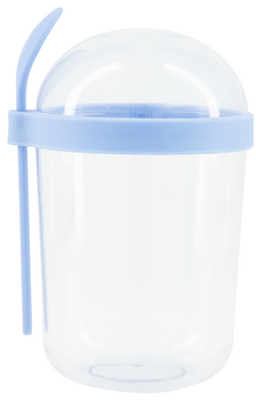 HEMA Yoghurt To Go Beker 500ml Vista Blauw (blauw)