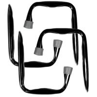 Benson ophanghaak Jumbo - 4x stuks - gereedschapshaak - metaal - schuur / werkplaats