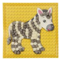 Playmais mosaic kaarten versieren dierentuin