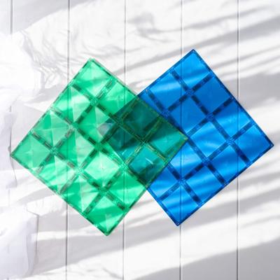 Connetix Basisplaten | Blauw & Groen