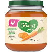 Olvarit 4+ Maanden Wortel 125g bij Jumbo