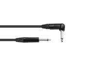 SOMMER CABLE Jack Cable 6.3 mono 1x 90Â° 6m bk Neutrik