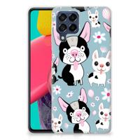 Samsung Galaxy M53 | TPU Hoesje | Hondjes