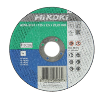Hikoki Accessoires Doorslijpschijf Voor Metaal 180X3,0 Vlak 4100204