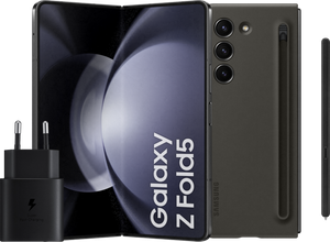 Samsung Galaxy Z Fold 5 512GB Zwart 5G + Samsung Accessoirepakket