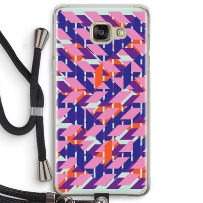 Skew Blush 3: Samsung Galaxy A5 (2016) Transparant Hoesje met koord