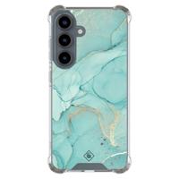 Samsung Galaxy S25 shockproof hoesje - Touch of mint