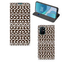 OnePlus 8T Hoesje met Magneet Aztec Brown