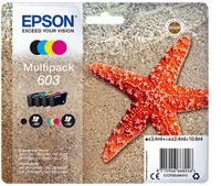 Epson Cartridge multipack zwart + kleur (4 stuks)