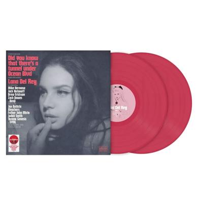 Lana Del Rey - Did You Know That There's A Tunnel Under Ocean Blvd (Donker Roze Vinyl) (Target Exclusief) 2LP
