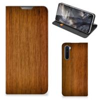 OnePlus Nord Book | Wallet Case | Donker Hout