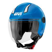 GIVI 11.7 Solid Color, Jethelm of scooter helm, Blauw