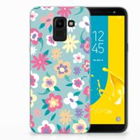 Samsung Galaxy J6 2018 | TPU Case | Flower Power