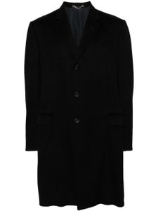 Gucci Pre-Owned manteau à revers cranté (années 2000) - Noir