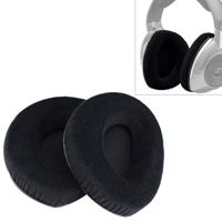 2 stuks voor Sennheiser RS160/RS170/RS175/RS180/RS185/RS195 Flannelette oortelefoon kussen cover earmuffs vervanging Earpads zonder gesp