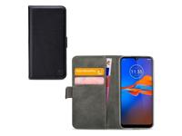 Mobilize Mobilize Classic Gelly Wallet Book Case Motorola Moto E6 Plus Black