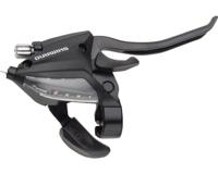Versteller (rechts) met remhendel 7 speed Shimano ST-EF500-4 - 4 vingers - zwart