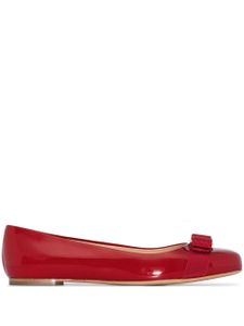 Ferragamo ballerines Vara Bow - Rouge