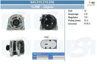 Dynamo Jaguar 210A 845515210050 Dynamo Jaguar 210A 845515210050