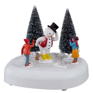 Lemax - 'Frosty Says ""Hi!""' - Figuur met animatie - Exclusief adapter (werkt ook op batterijen)