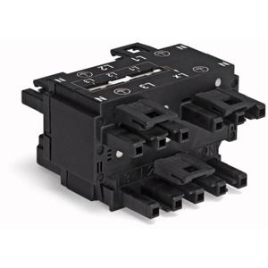 WAGO WAGO GmbH & Co. KG Netsplitter [Netstekker - Netbus, Netbus, Netbus, Netbus, Netbus] Totaal aantal polen: 5 Zwart 10 stuk(s)