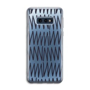 Marrakech Zigzag: Samsung Galaxy S10e Transparant Hoesje