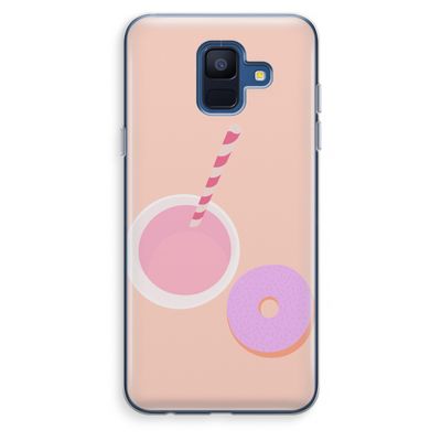 Donut: Samsung Galaxy A6 (2018) Transparant Hoesje
