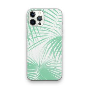 Palmbladeren: iPhone 12 Pro Max Transparant Hoesje