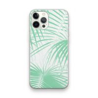 Palmbladeren: iPhone 12 Pro Max Transparant Hoesje