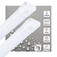 2 PACK - LED&apos;s Light LED TL lamp met sensor 120 cm - Bewegingssensor en bewegingsdetectie - 4650 lm