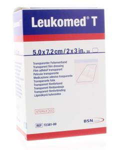 Leukomed Transparant wondverband T 7.2 x 5cm steriel