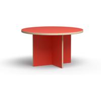 HKliving Dining Table eettafel Ø130 cm orange